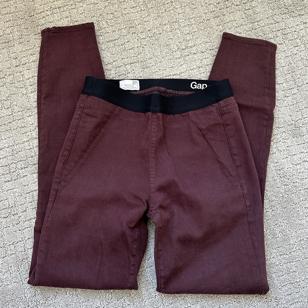 Gap Pull on Legging size 26 R